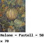 Melone - Pastell - 50 x 70