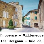 Provence - Villeneuve les Avignon - Rue de Montolivet
